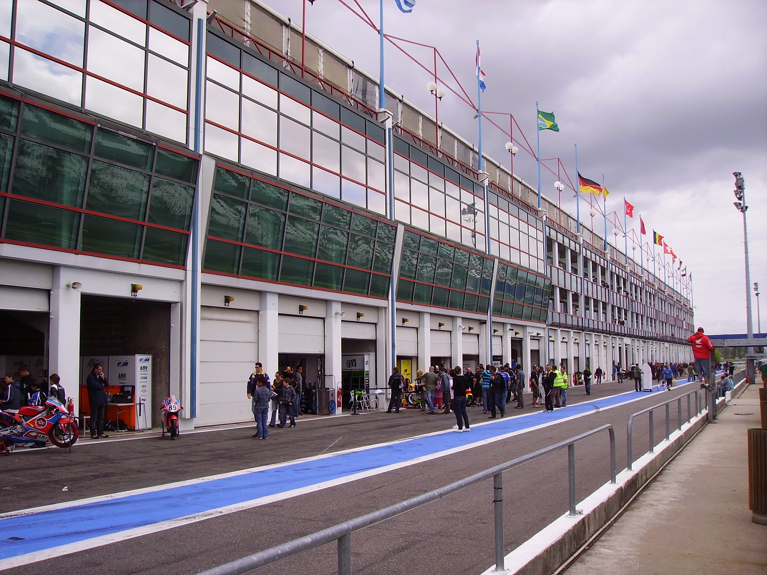 Stand du circuit de magny-cours