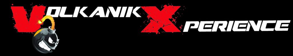 Logo Volkanik Xperience. Le volkanik endurance se transforme en volkanik xperience