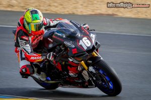 Sergio NANGERONI sur le circuit du mans FSBK 2018