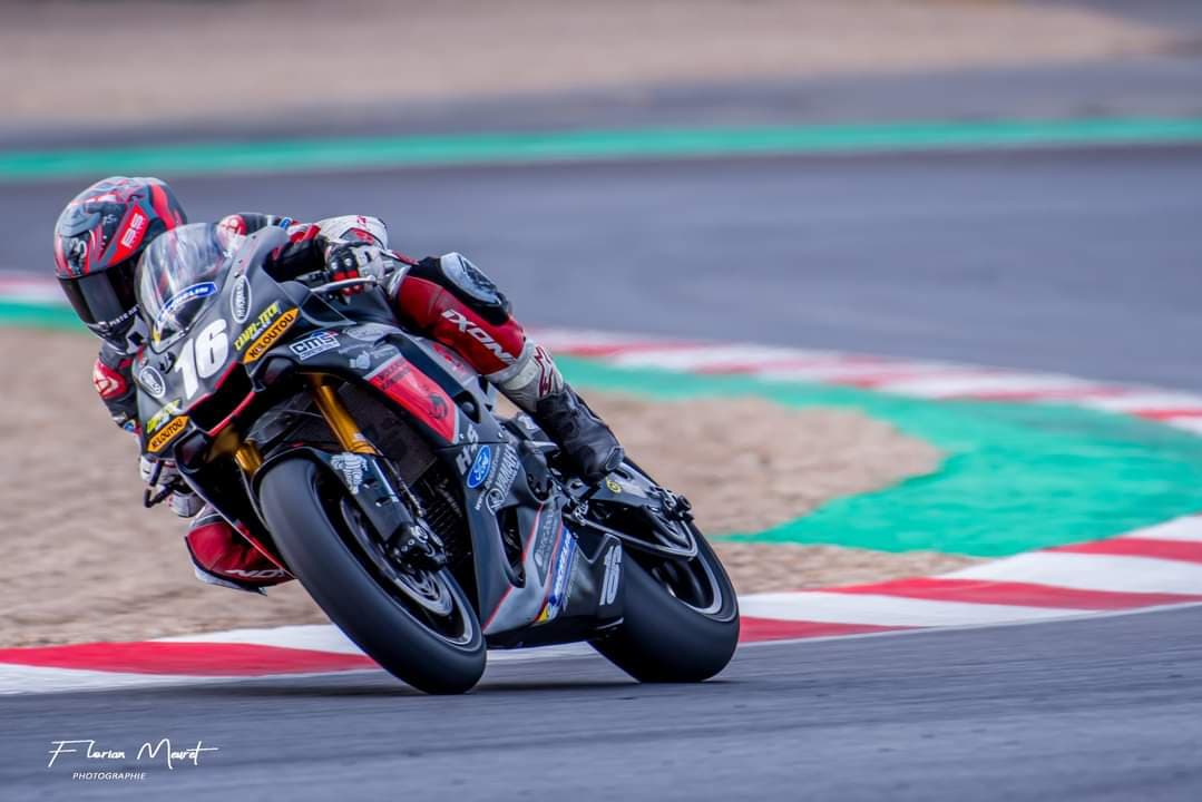 sergio nangeroni fsbk neves magny-cours 2020 a l'acceleration